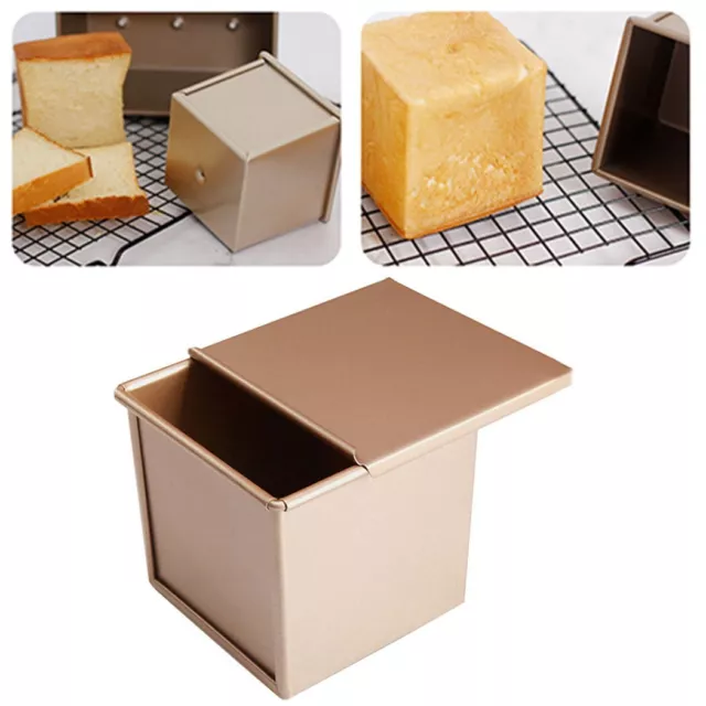 Non Stick Square Bread Pan Mold for Baking Loaf Cake Reliable Durability