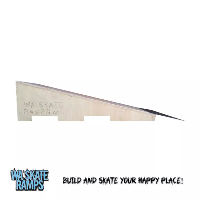 Wedge Ramp 2 Ft Wide Skateboard Jump Ramp skate / scooters / BMX Australian Made 2