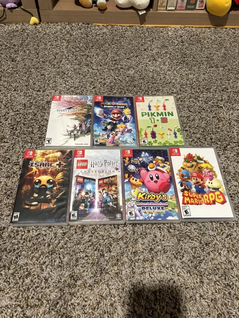 Lot De 2 Jeux Nintendo Switch Neufs : LEGO Brawls Et Harry Potter, Sous Blister