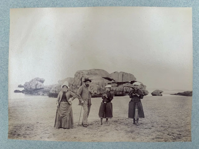 Albumin Photo Beach Rocks In Tregastel Loem Family Confirmed G6218