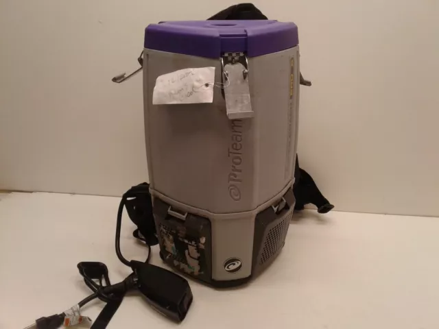 Commercial ProTeam Back Pack Vacuum 1073120 See Photos