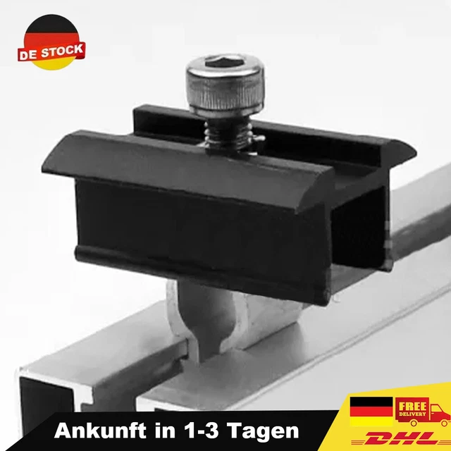 Kit Supporto Pannelli Solari NefLaca – 6 Pezzi 12 Cm Per Tetti Trapezoidali – Regolabile 30-35 Mm
