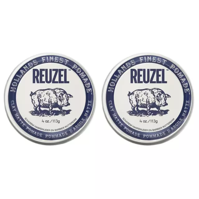 Reuzel Clay Matte Pig Pomade 2 Stück je113 g (13,94 EUR pro 100 g)