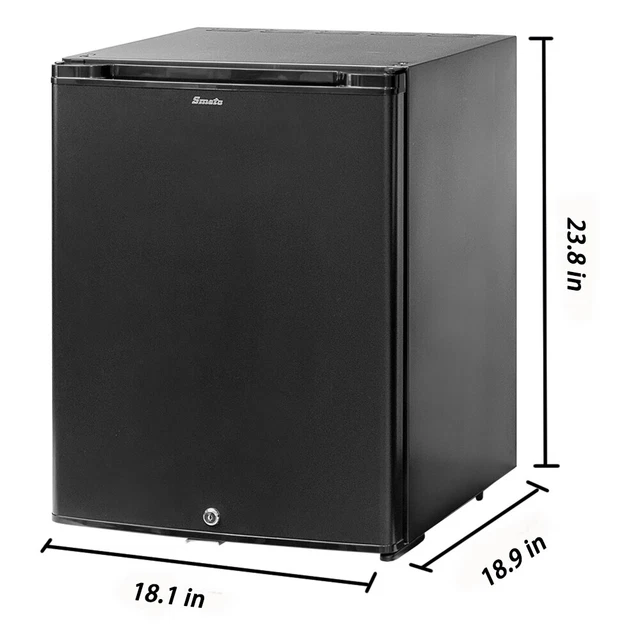 12V/110V REFRIGERATOR AC/DC Mini Fridge Camper RV Cooler Truck 2.1 Cu