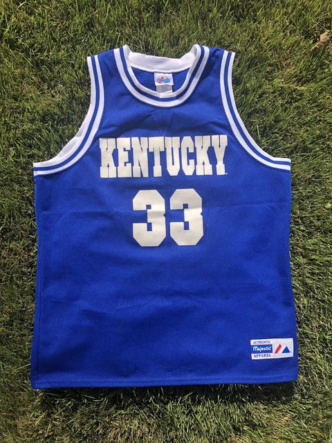 Vintage Converse Kentucky Wildcats NCAA Ron Mercer #33 Basketball Jersey Large