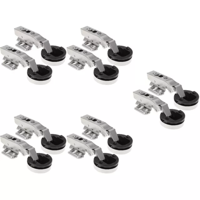 10 Pcs Quiet Hinge Invisible Bisagras Para Gabinetes Cabinet Doors Showcase