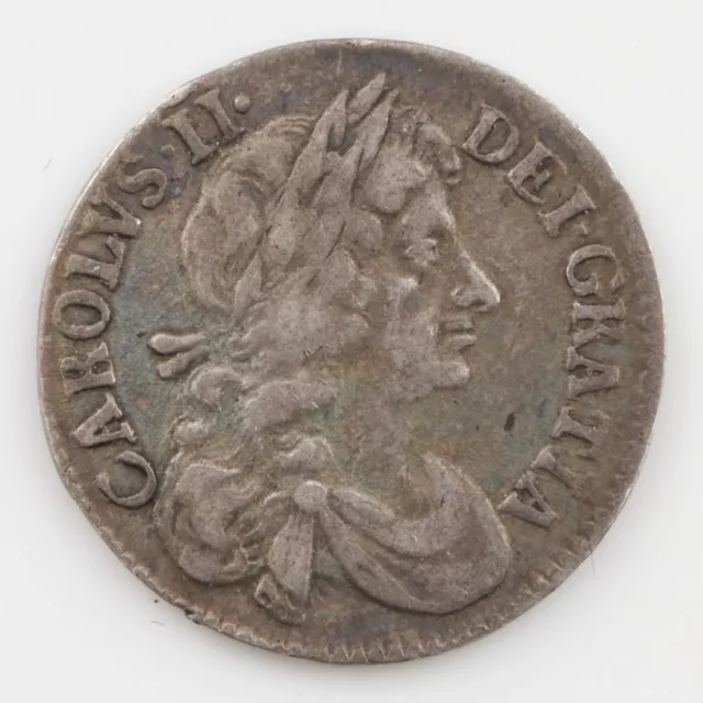 Charles II Silver Fourpence 1680