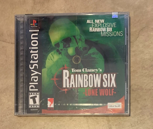 PS1 Game Rainbow Six: Lone Wolf - PS1 Classic Tactical Shooter