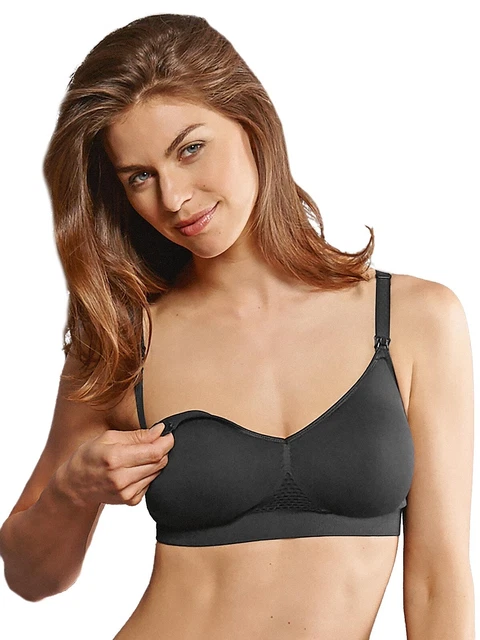 Soutien-gorge d'allaitement sans armatures Seamless Anita 5096 85-130 Noir