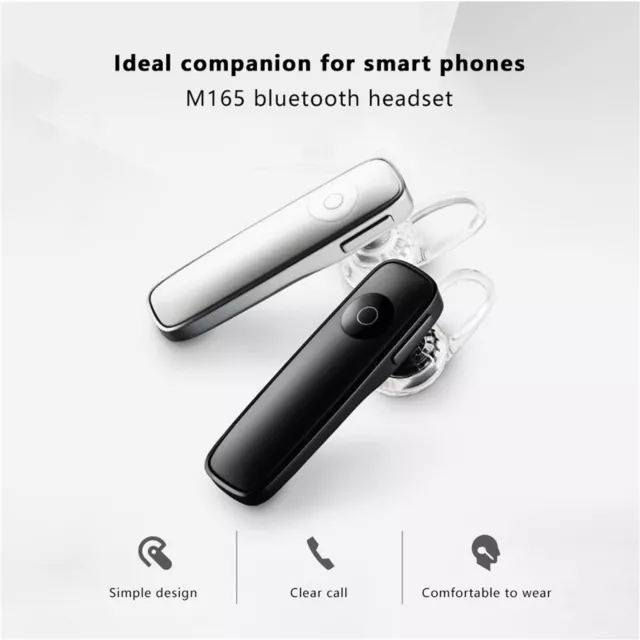 M165 Bluetooth Headset In-ear High-power Long-standby Business Sports