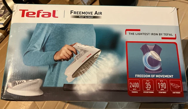 TEFAL FV6550 FREEMOVE Cordless Steam Iron 2400 W White and