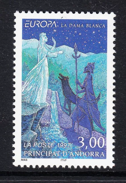 Andorra (French) 1997 Europa The White Lady Tales & Legends SGF525 1v MNH (c25c)