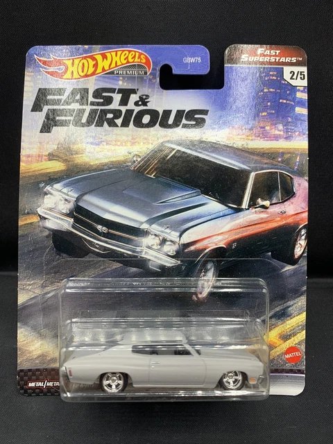 2021 Hot Wheels Fast & Furious Premium Fast Superstars 2/5 '70 CHEVELLE SS