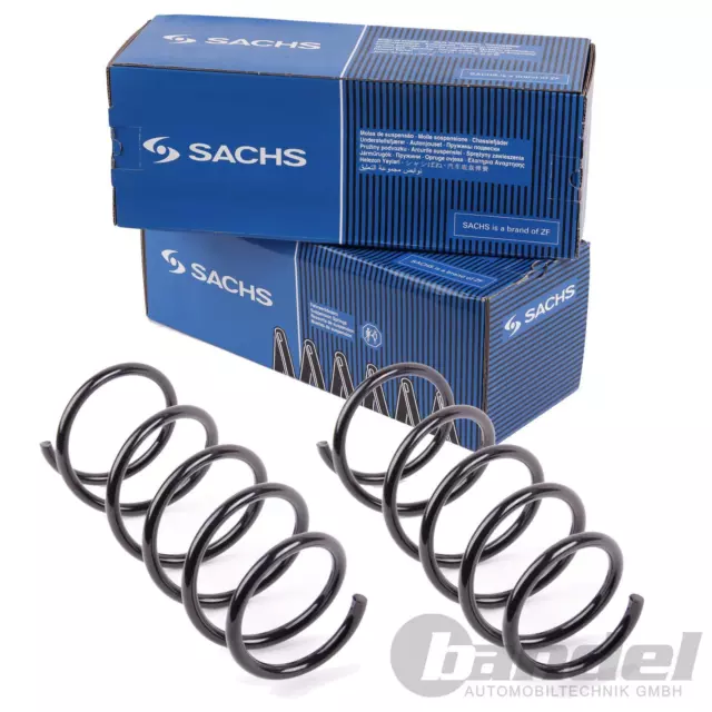 2x SACHS FAHRWERKSFEDER VORNE für VW GOLF 5 6 JETTA 3 AUDI A3 SKODA OCTAVIA