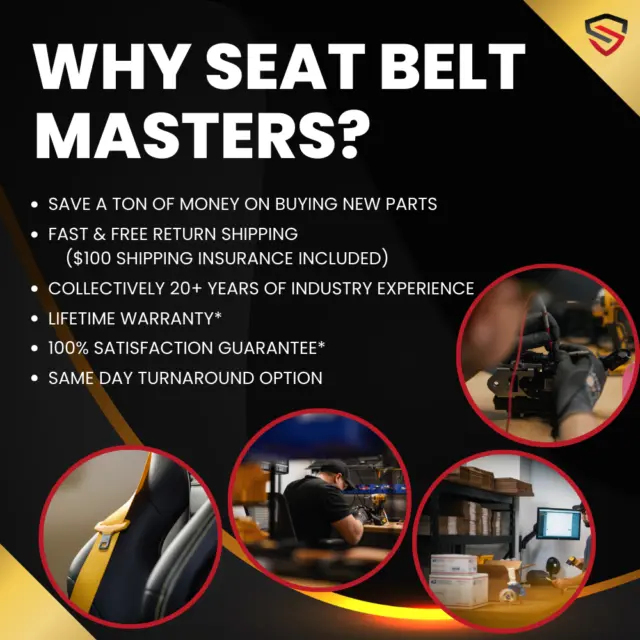 BMW M4 Seat Belt Repair Single-Stage 2