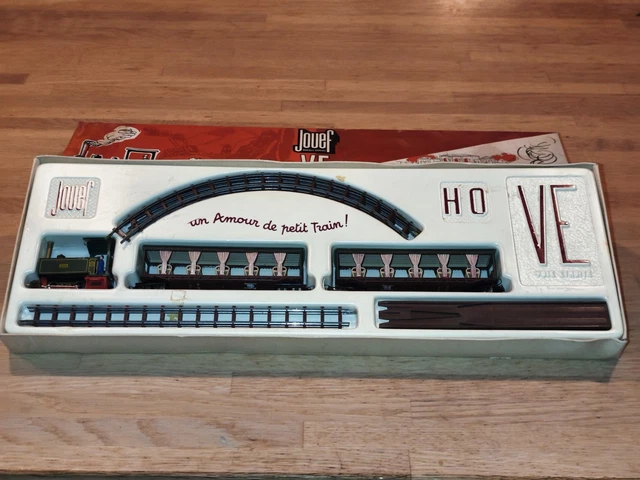 Coffret Train électrique JOUEF HO - Locomotive BB 9004 Paris-Rome - Bon état - Réf. 551