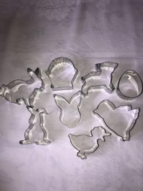 Williams Sonoma Easter Cookie Cutters, Set of 8