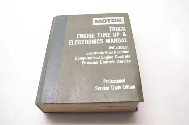 Motor 0-87851-686-7, 16504 Truck Engine Tune Up & Electronics Manual 1985-90