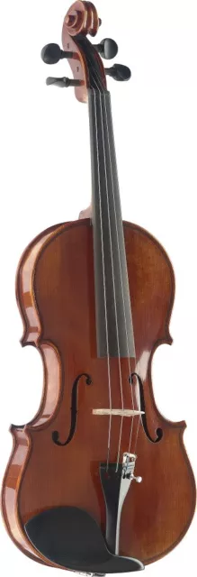 Stagg VN-3/4 HG 3/4 vollmassive Flamed Maple Violine im Deluxe Formkoffer 2