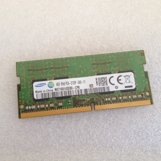 SAMSUNG 4GB 1Rx8 PC4-2133P-SA0-10 4GB ノート用メモリ 動作確認済 【572185605】 Sa0 10 Ram 1rx8 Pc4 2133p Samsung 8GB DDR4-12133 PC4-17000P-S 2Rx8