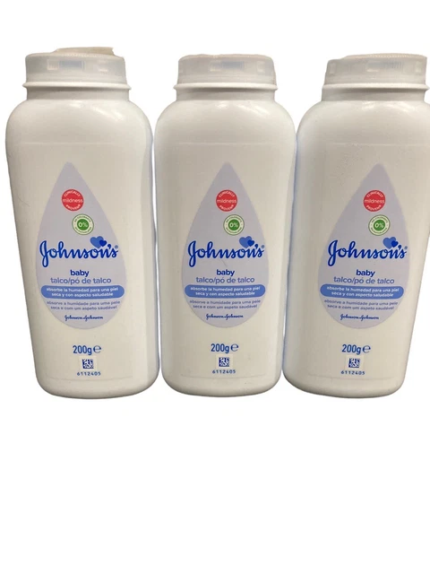 TALC BABY POWDER With Talc Johnsons 200g x 3 EXP 12/23 Baby Talco $50. ...