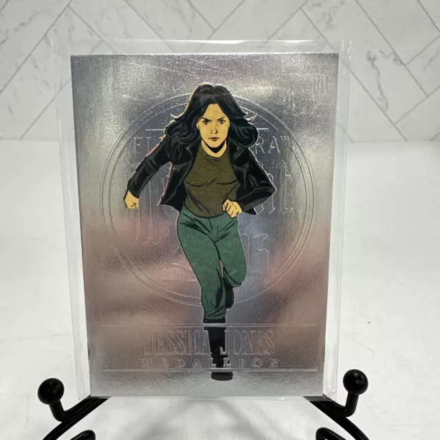 Jessica Jones 2023 Marvel FLEER ULTRA MIDNIGHT SONS MEDALLION INSERT Card #M-22