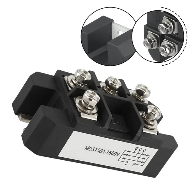 Pont Redresseur MDQ150A/1600V - Diode Monophasée, 150A, 1600V, Pour Alimentation Puissance