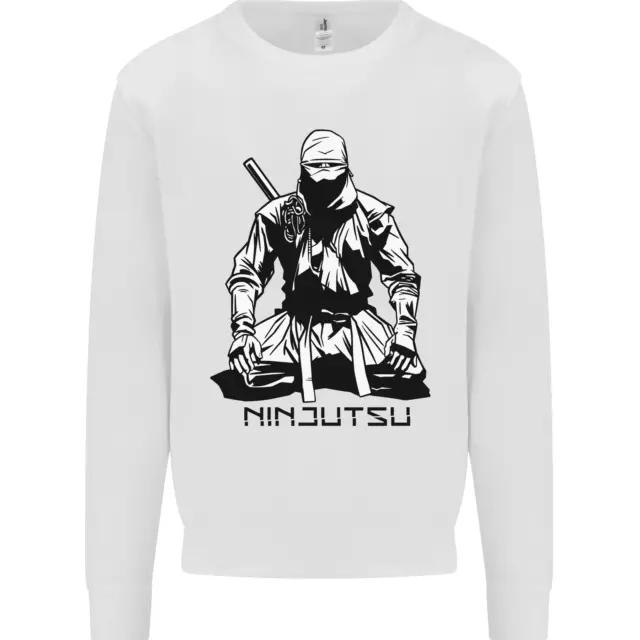 Ninjitsu A Ninja MMA Mixed Martial Arts Kids Sweatshirt Jumper