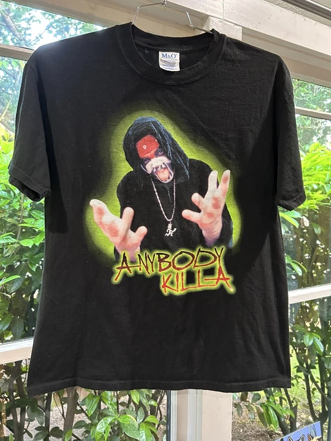 2000s Y2K ANYBODY KILLA ABK T-SHIRT PSYCHOPATHIC RECORDS ICP HATCHET WARRIOR L 2000s Y2K ANYBODY KILLA ABK T-SHIRT PSYCHOPATHIC RECORDS ICP HATCHET WARRIOR L