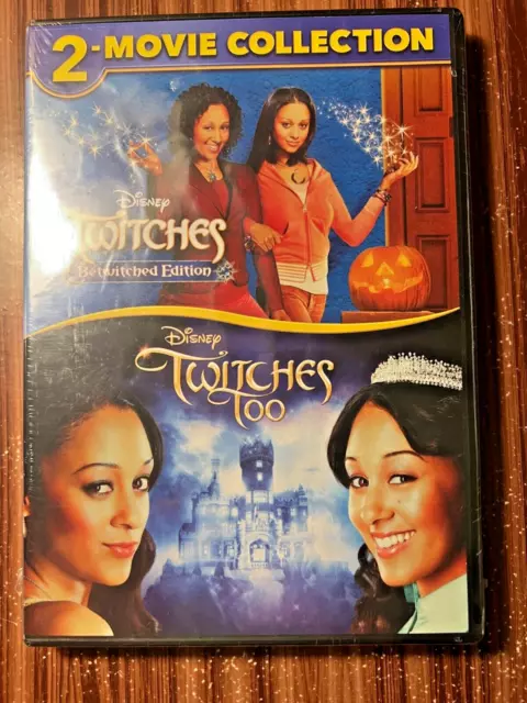 Twitches 2 Movie Collection DVD Set Bewitched Edition + Too Disney 1 2 Halloween