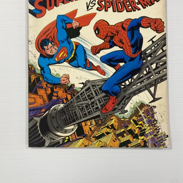 Superman vs Amazing Spider-Man 1976 FN/VF Treasury Edition Marvel DC 3