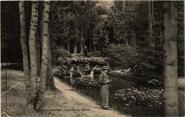 CPA PARIS 12th Bois de VINCENNES Cascade la Peche (672576)