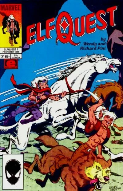 Elfquest #7 Epic/Marvel Comics February Feb 1986 (FNVF)