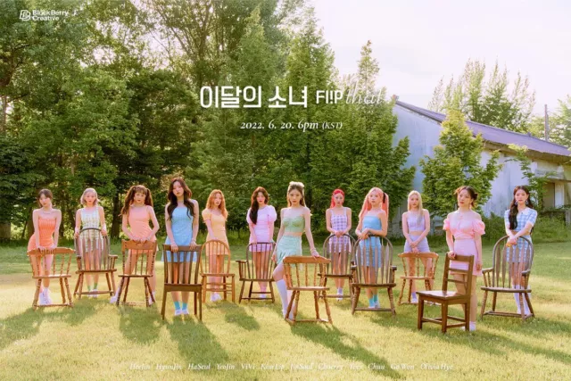 MONTHLY GIRL LOONA Summer Special Mini Album Flip That [C Ver] CD+Book+4p P.Card