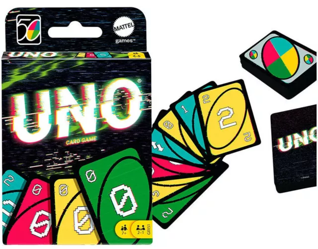 Uno Iconic 2000s Edition Card Game BRAND NEW