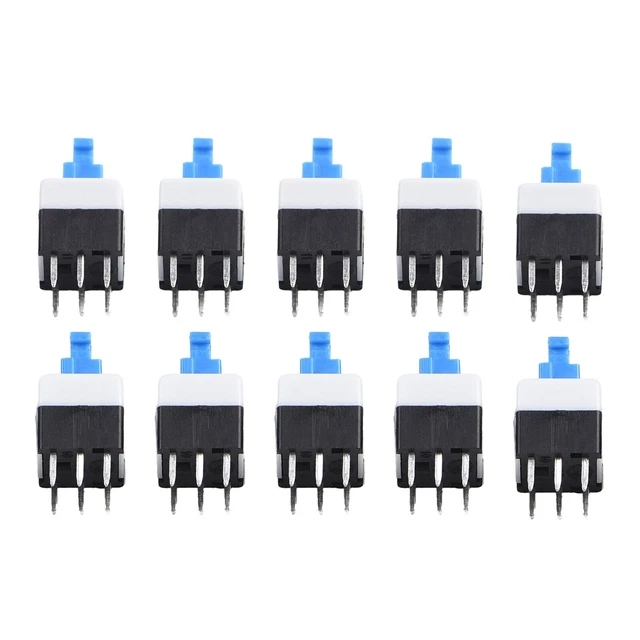 20 Pz Interruttore Pulsante Touch Touch 3 Mm X 6 Mm X 2,5 Mm 3 - Foto 3