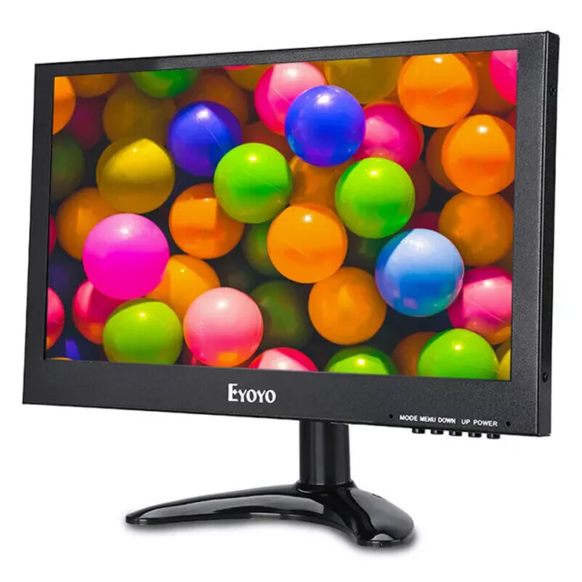 Eyoyo 12 zoll Kleiner Computer Monitor Small VGA HDMI BNC AV IPS LCD PC Monitor