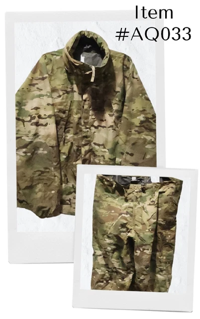 ECWCS Gen 3  Layer 6 Jacket And Trousers Large Regular OCP Wet Weather  #AQ033