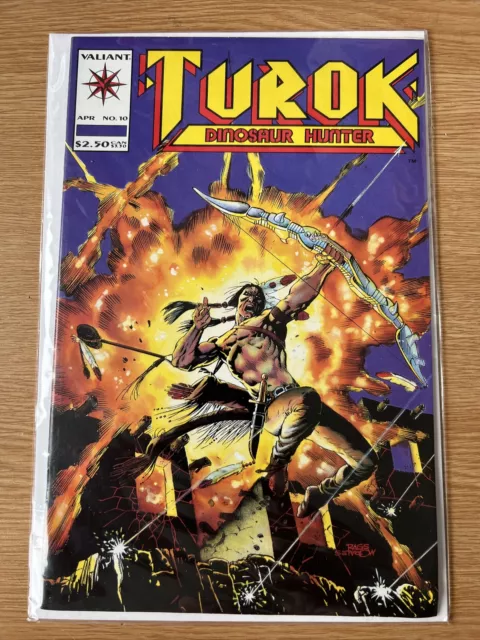 Turok: Dinosaur Hunter #10 - Vol 1 - April 1994 - Valiant  Comics