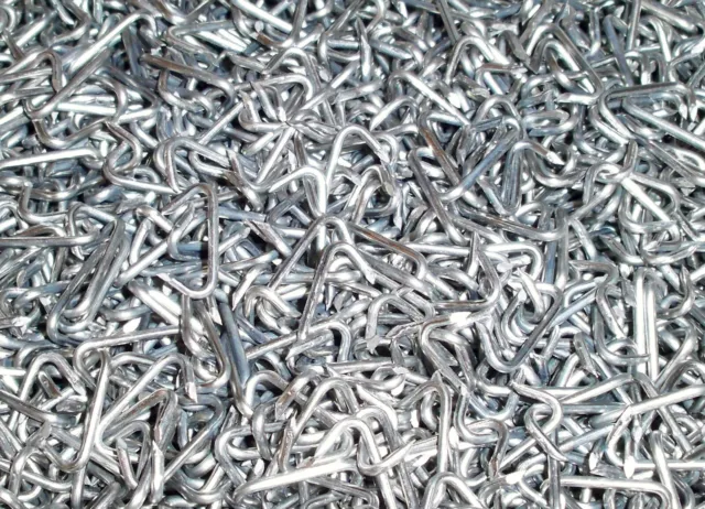 300 Stainless Steel Hog Rings 3/4" 14g car upholstery fences cages $16.95 w/ship