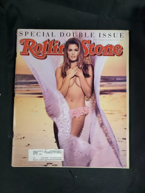Rolling Stone Magazine Cindy Crawford Special Double Issue 672/3 January 1994