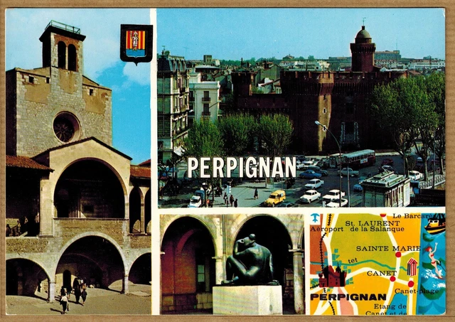 Cpsm / Cpm Perpignan - le Castillet le palais des rois de Majorque wn0381