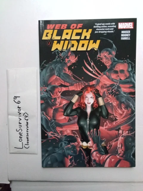 Web of Black Widow (Marvel, 2020 TRADE PAPERBACK) OUT OF PRINT! NEW & UNREAD!