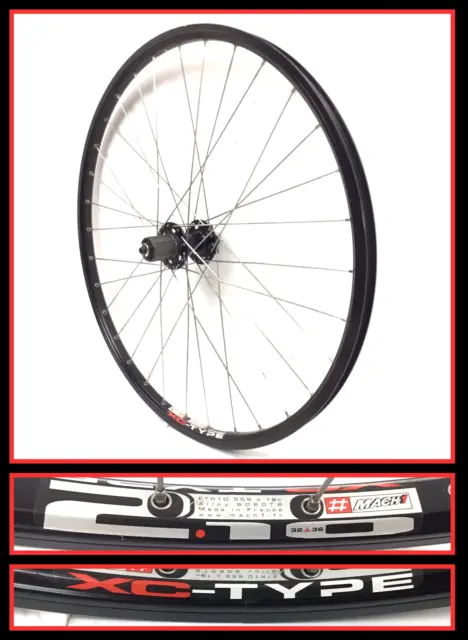 26" Mountain Bike Rear Disc Wheel Mach1 Rim Cannondale Rim/Disc Brake 8-10 SPD
