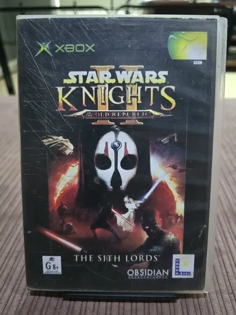 Star Wars: Knights of the Old Republic - Xbox Game PAL Complete Manual Free Post