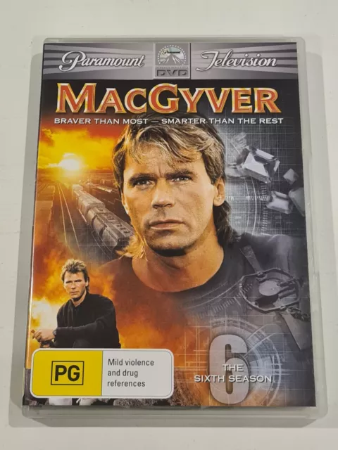 Macgyver - Season 6 - DVD - Region 4 - Series 6 - FAST POST