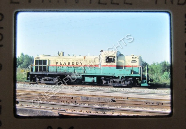 Original '78 Kodachrome Slide PCC PCCX Peabody Coal 413 RS3 Lynnville, IN  36C52