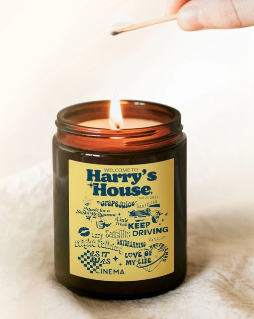 SMELLS LIKE HARRY'S HOUSE ALBUM Inspired Scented Candle 8oz. Harry