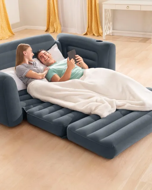 Velvet Convertible Futon Sofa Bed Memory Foam Futon Couch Sleeper