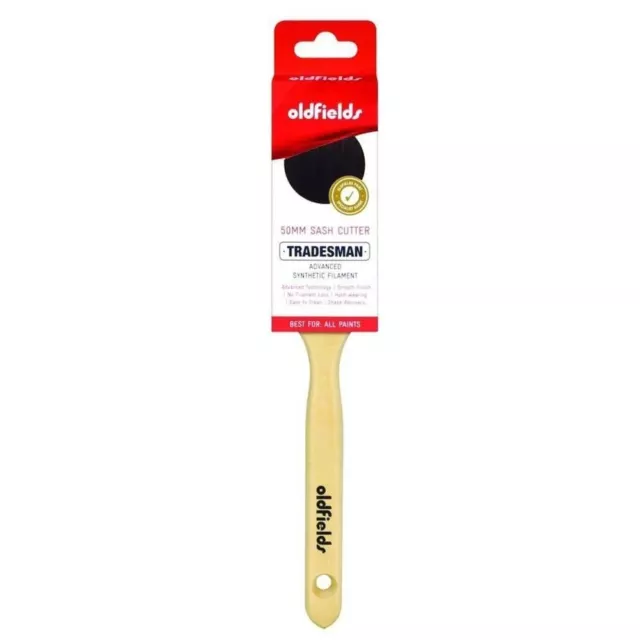 Paint Brush / Oldfields Tradesman Synthetic Sash Cutter 50mm/63mm/75mm